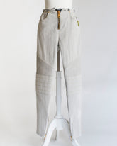 Jeans Balmain a gamba larga